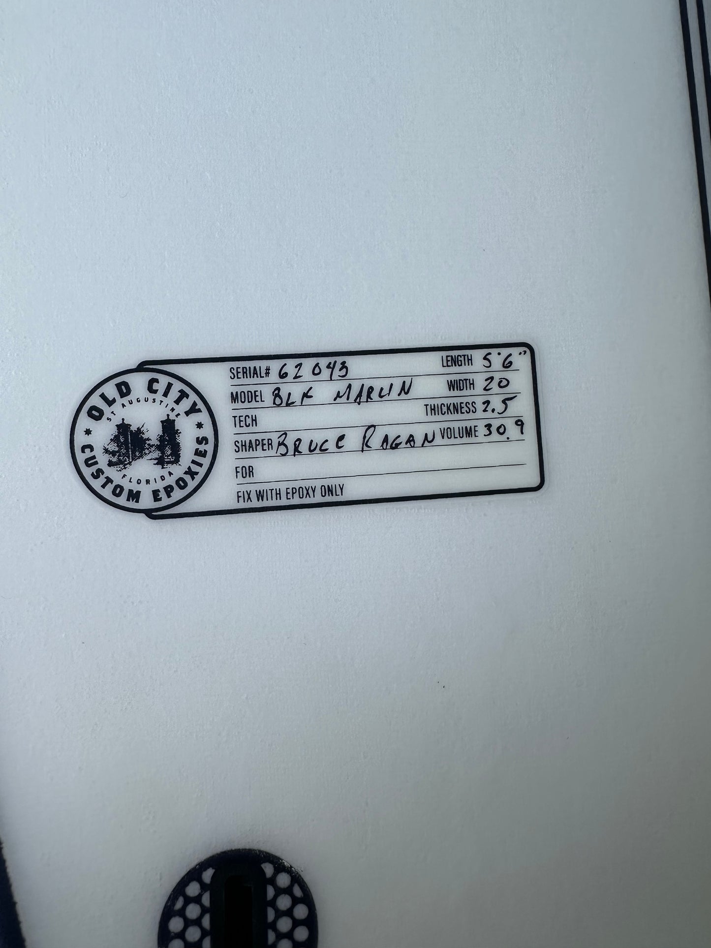 5'6 Anti Hero Black Dart