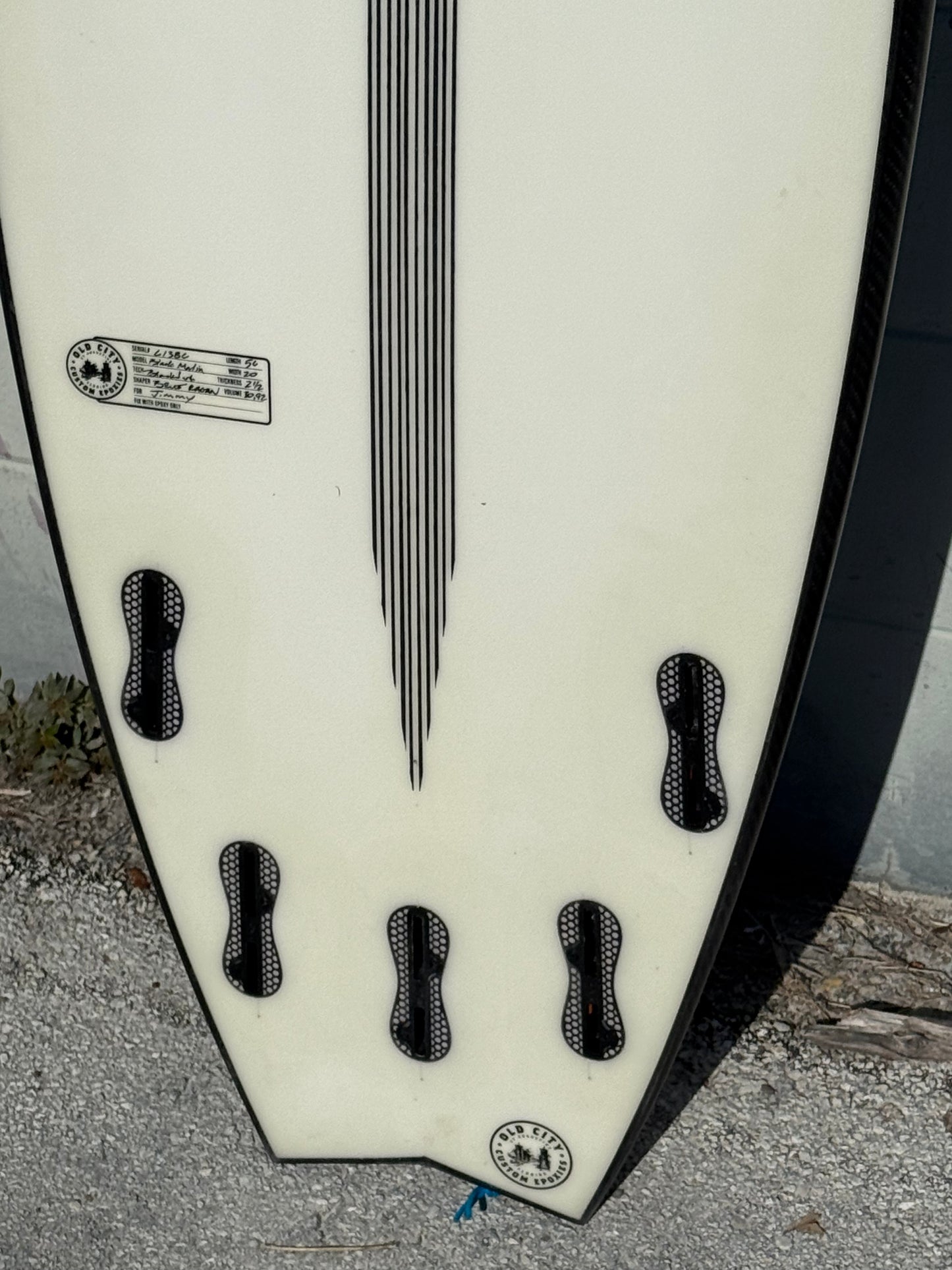 USED 5'6 Black Marlin BLK DART